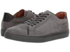 Frye Walker Low Lace (charcoal Waxed Suede) Men's Lace Up Casual Shoes
