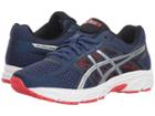 Asics Kids Gel-contend 4 Gs (big Kid) (deep Ocean/silver) Boys Shoes