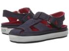 Polo Ralph Lauren Kids Sander Fisherman Ii (infant) (navy Canvas/red) Kid's Shoes