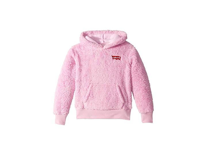 Levi's(r) Kids Sherpa Hoodie (big Kids) (pink Lavender) Girl's Sweatshirt