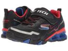 Skechers Kids Hydro Lights 90715l Lights (little Kid/big Kid) (black/red/blue) Boy's Shoes