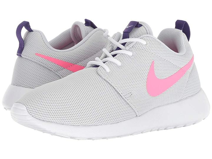 Nike Roshe One (pure Platinum/laser Pink/court Purple) Women's  Shoes