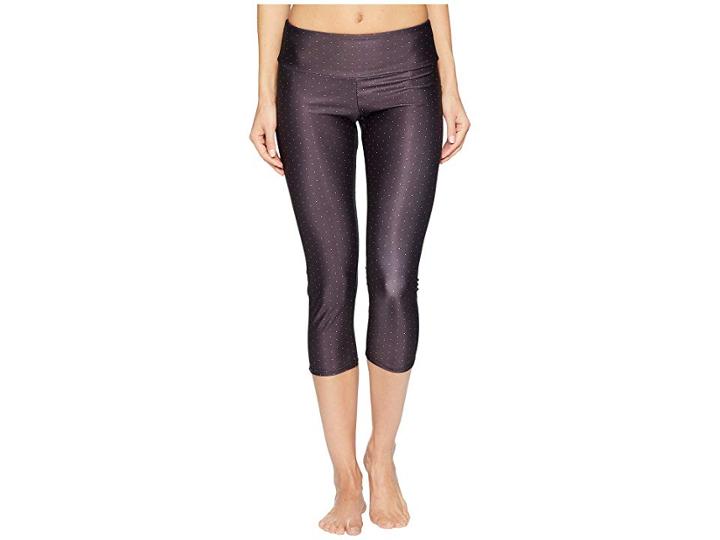Onzie Capri Pants (dots) Women's Casual Pants