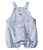 Janie And Jack Overalls (infant) (flag Seersucker) Boy's Overalls One Piece