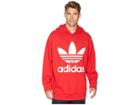 Adidas Originals Trefoil Oversized Hoodie (collegiate Red) Men's Sweatshirt
