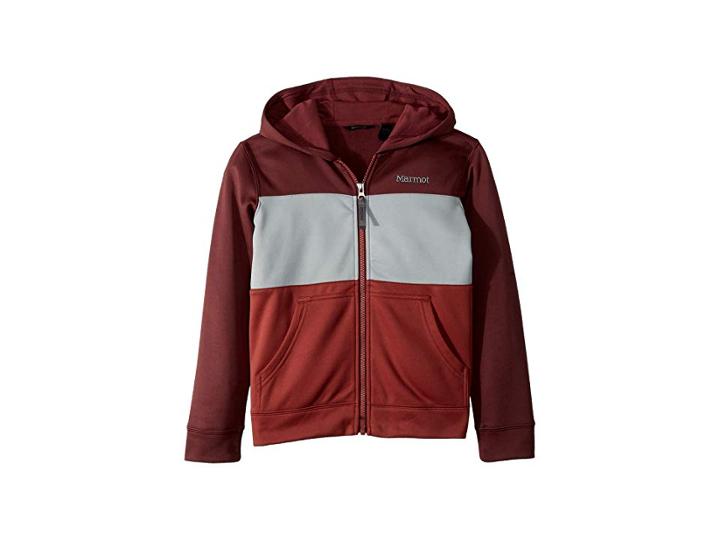 Marmot Kids Rincon Hoodie (little Kids/big Kids) (madder Red/auburn) Boy's Sweatshirt