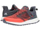 Adidas Golf Crossknit Boost (blaze Orange/bold Onyx/bold Onyx) Men's Golf Shoes