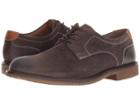 Johnston & Murphy Copeland Plain Toe (gray Water-resistant Oiled Suede) Men's Plain Toe Shoes