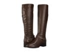 Bandolino Bloema Wide Calf Boot (hickory Leather) Women's Boots