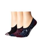 Vans Constellation Canoodle 3-pack (multi) Women's Crew Cut Socks Shoes