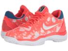 Nike Air Zoom Cage 3 Premium (bright Crimson/white/industrial Blue) Women's Tennis Shoes