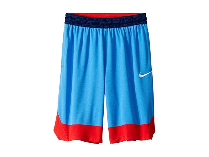Nike Dry Icon Shorts (pacific Blue/university Red/white) Men's Shorts