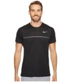 Nike Challenger Crew (black/dark Grey/white) Men's T Shirt