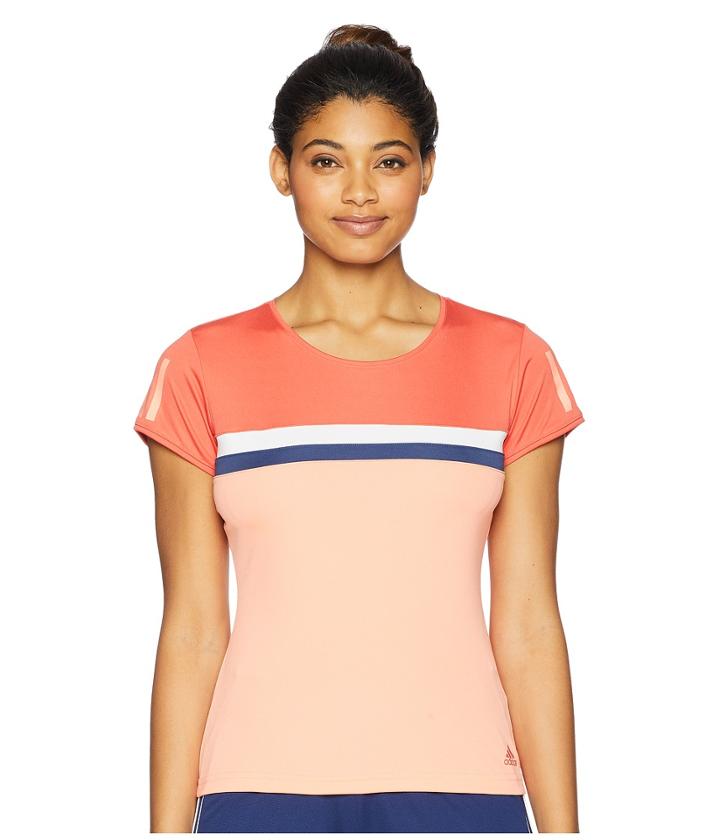 Adidas Club Tee (trace Scarlet) Women's T Shirt