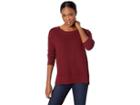 United By Blue Himley Waffle Sweater (wine) Women's Sweater