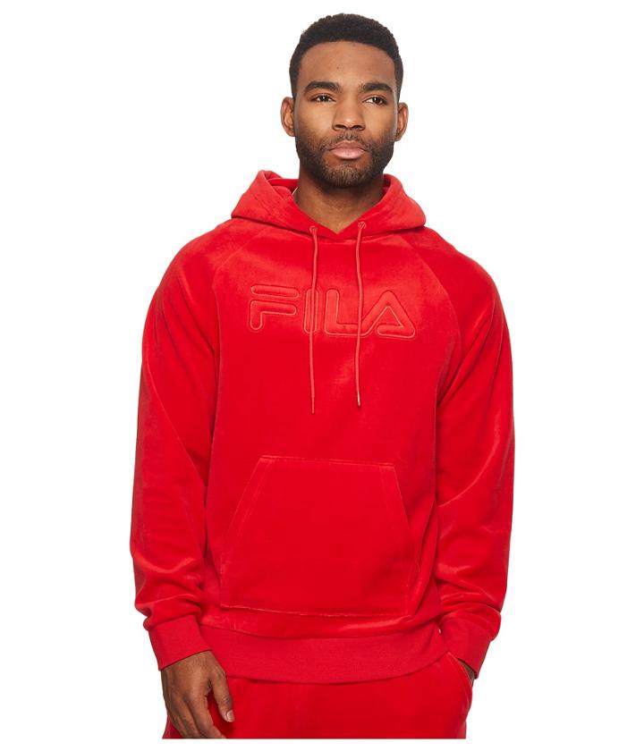 Fila Kai Hoodie (chinese Red) Men's Sweatshirt