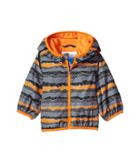 Columbia Kids Mini Pixel Grabbertm Ii Wind Jacket (infant/toddler) (solar Stripe/solar) Boy's Coat