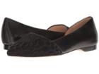 Cole Haan Amalia Skimmer (black Lace/leather) Women's Flat Shoes