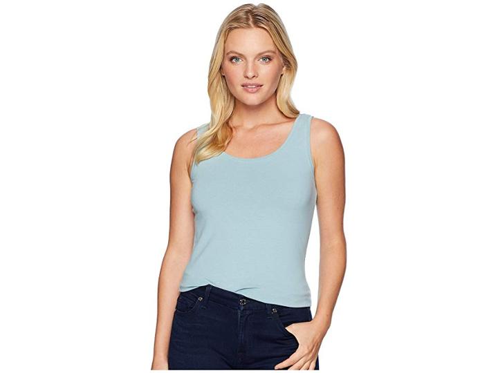 Nic+zoe Petite Perfect Tank (seafoam) Women's Sleeveless