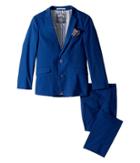 Appaman Kids Two-piece Mod Suit (toddler/little Kids/big Kids) (french Blue) Boy's Suits Sets