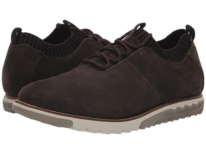 Hush Puppies Expert Knit Oxford (off-black Nubuck) Men's  Shoes