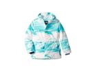 The North Face Kids Brianna Insulated Jacket (little Kids/big Kids) (kokomo Green Snow Wave Print) Girl's Coat