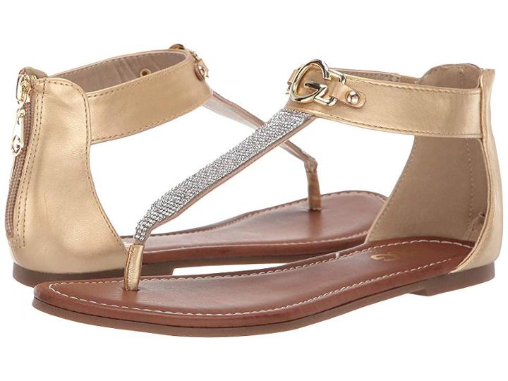 G By Guess Lorez (oro/sandy) Women's Shoes