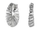 Miseno Ventaglio 18k Gold/diamond Earrings (white Gold) Earring