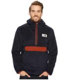 The North Face Campshire Pullover Hoodie (urban Navy/brandy Brown) Men's Sweatshirt