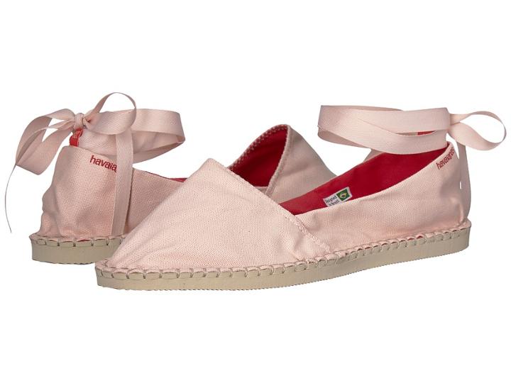 Havaianas Origine Slim Espadrille (ballet Rose) Women's Flat Shoes
