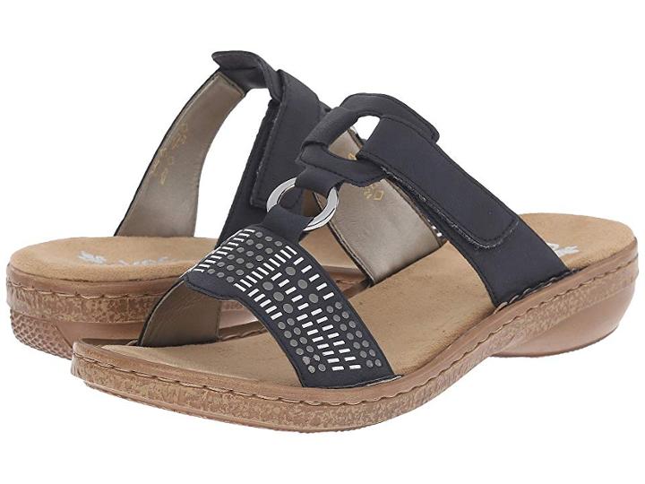 Rieker 62854 Regina 54 (pacific) Women's Sandals