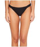 Billabong Tanlines Tropic Bikini Bottom (black Pebble) Women's Swimwear
