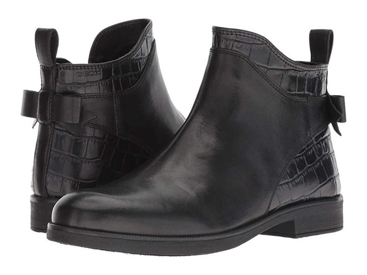 Geox Kids Agata 25 (big Kid) (black) Girl's Shoes