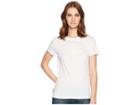 Lauren Ralph Lauren Embroidered Monogram T-shirt (soft White) Women's T Shirt