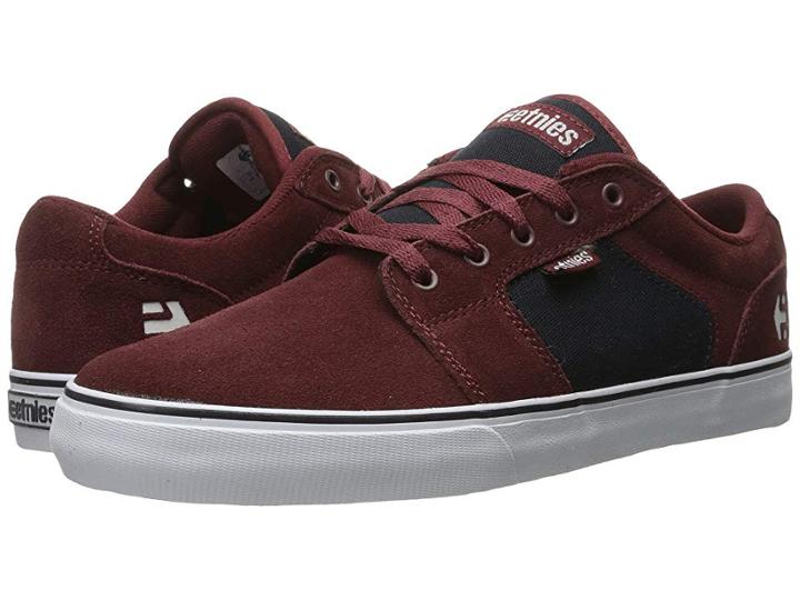 Etnies Barge Ls (red/navy) Men's Skate Shoes