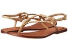Bernardo Merit Woven (old Gold Calf) Women's Sandals