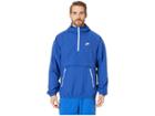 Nike Nsw Hooded Woven Anorak Jacket (indigo Force/white/white) Men's Coat