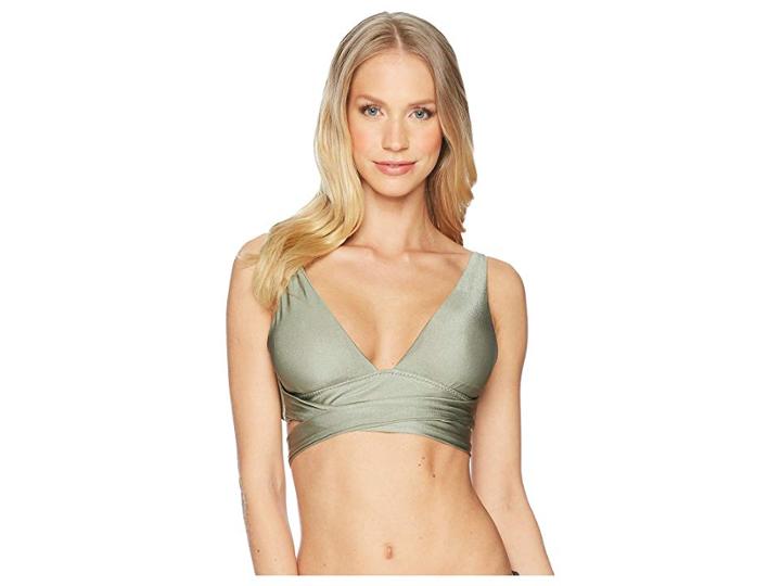Becca By Rebecca Virtue Ballerina Wrap Top (mojito) Women's Swimwear