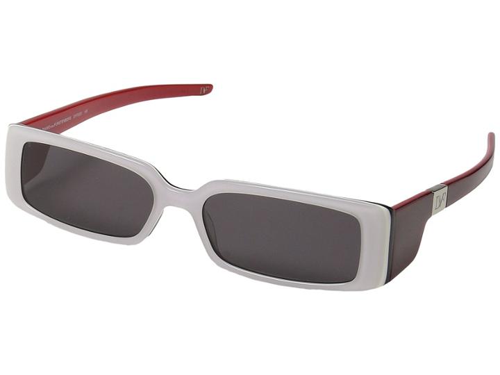 Diane Von Furstenberg Dvf565s (powder/red) Fashion Sunglasses