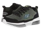 Skechers Kids Luminators Lights 90730l (little Kid/big Kid) (black/lime) Boy's Shoes
