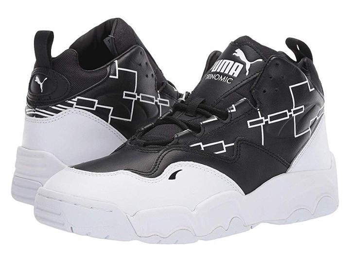 Puma Source Mid Bracket (puma Black/puma White) Women's Shoes