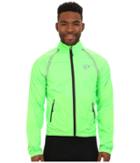Pearl Izumi Elite Barrier Convertible Cycling Jacket (screaming Green) Men's Coat