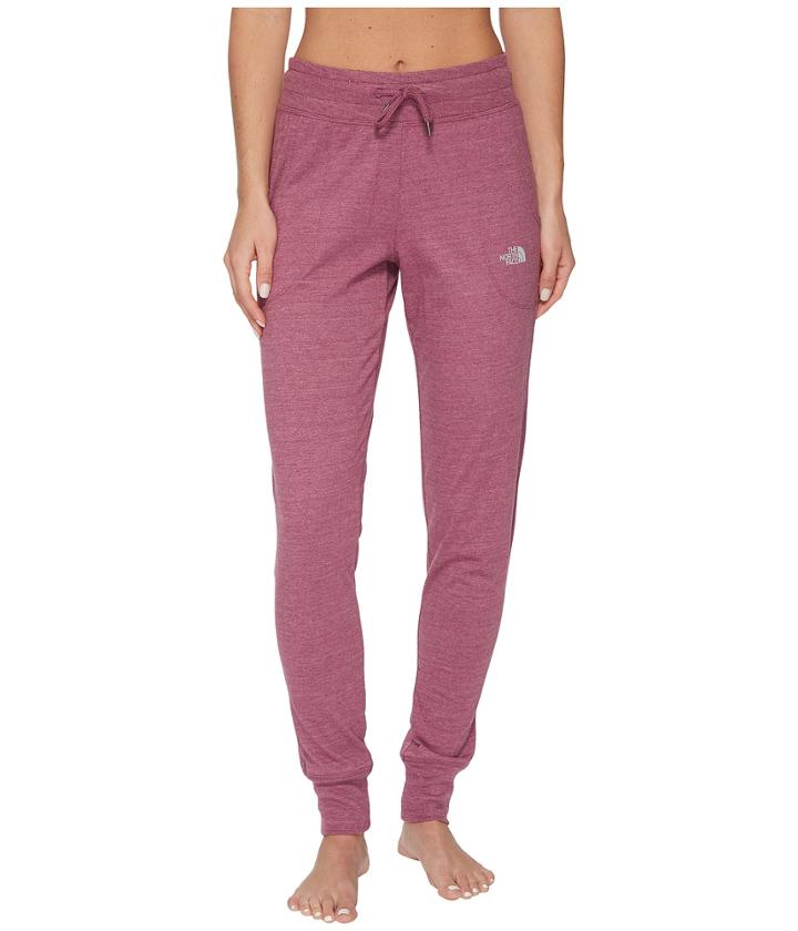 The North Face Jersey Pants (amaranth Purple Heather/vintage White) Women's Casual Pants