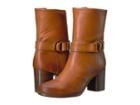 Frye Addie Harness Mid (brown) Women's Boots