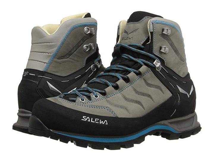Salewa Mountain Trainer Mid L (pewter/ocean) Women's Shoes