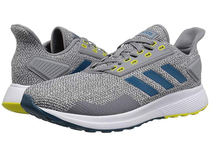 Adidas Running Duramo 9 (grey/real Teal/cloud White) Men's Shoes