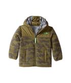 The North Face Kids Reversible True Or False Jacket (little Kids/big Kids) (burnt Olive Green Classic Camo Print (prior Season)) Boy's Coat