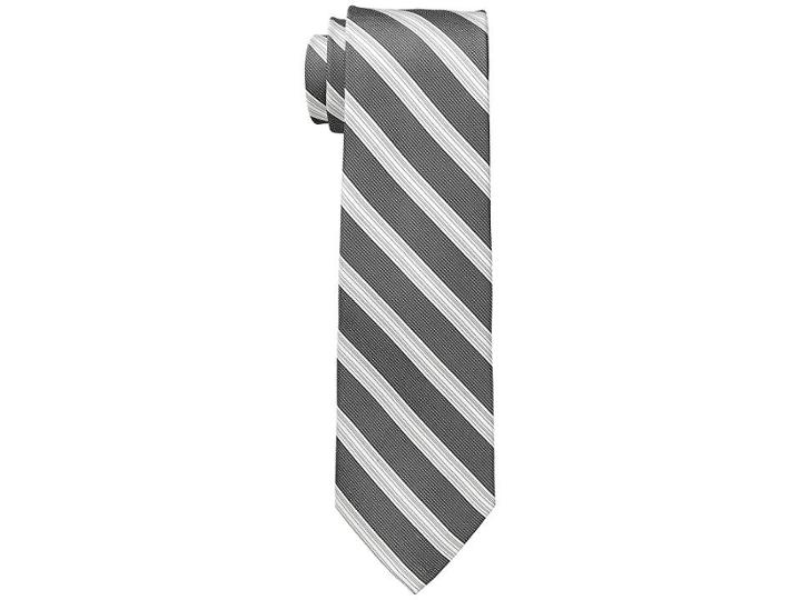 Calvin Klein Creme Stripe (black) Ties