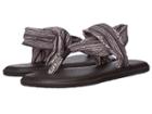 Sanuk Yoga Sling 2 Prints (tan/black Geo Stripes) Women's Sandals