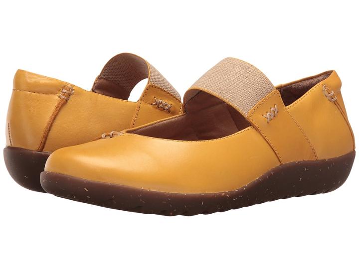 Clarks Medora Elie (yellow Leather) Women's Sandals